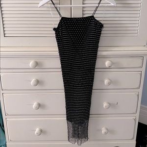Mendocino fish net midi dress